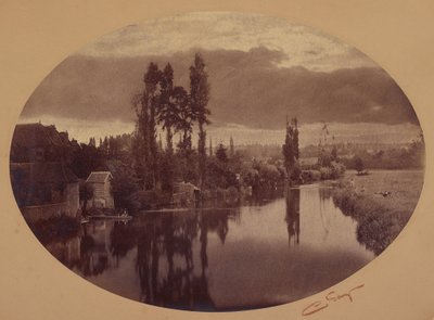 Flusslandschaft von Camille Silvy